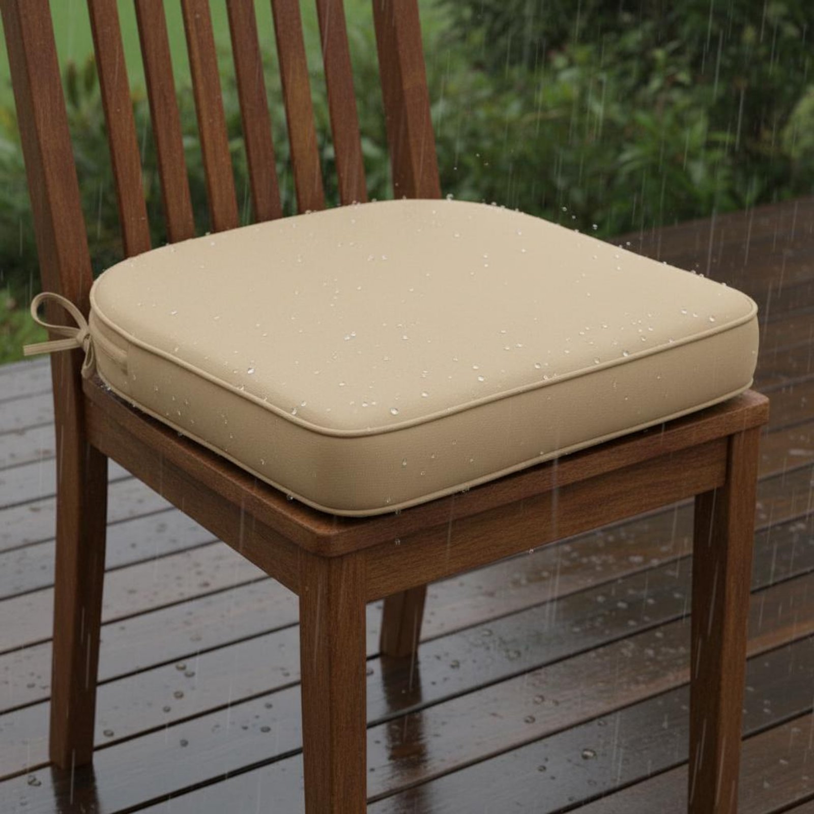 Outdoor Furniture Easy To Clean - Waterproof Patio Seat Pad Supportive Firm