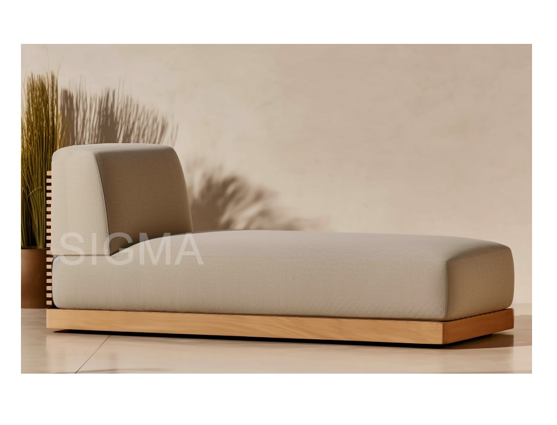 Outdoor Furniture Teak - Sigma Teak Sofa Outdoor Furniture Garden