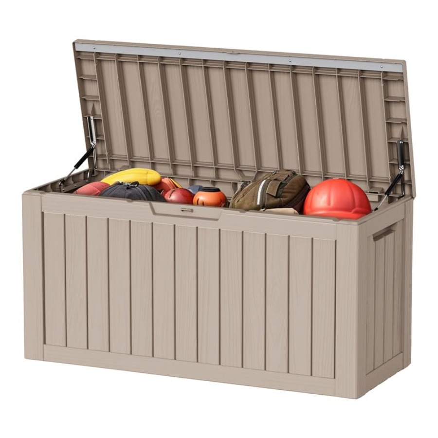 Outdoor Deck Box Waterproof Re - Outdoor Furniture With Storage For Cushions recensie en prijs