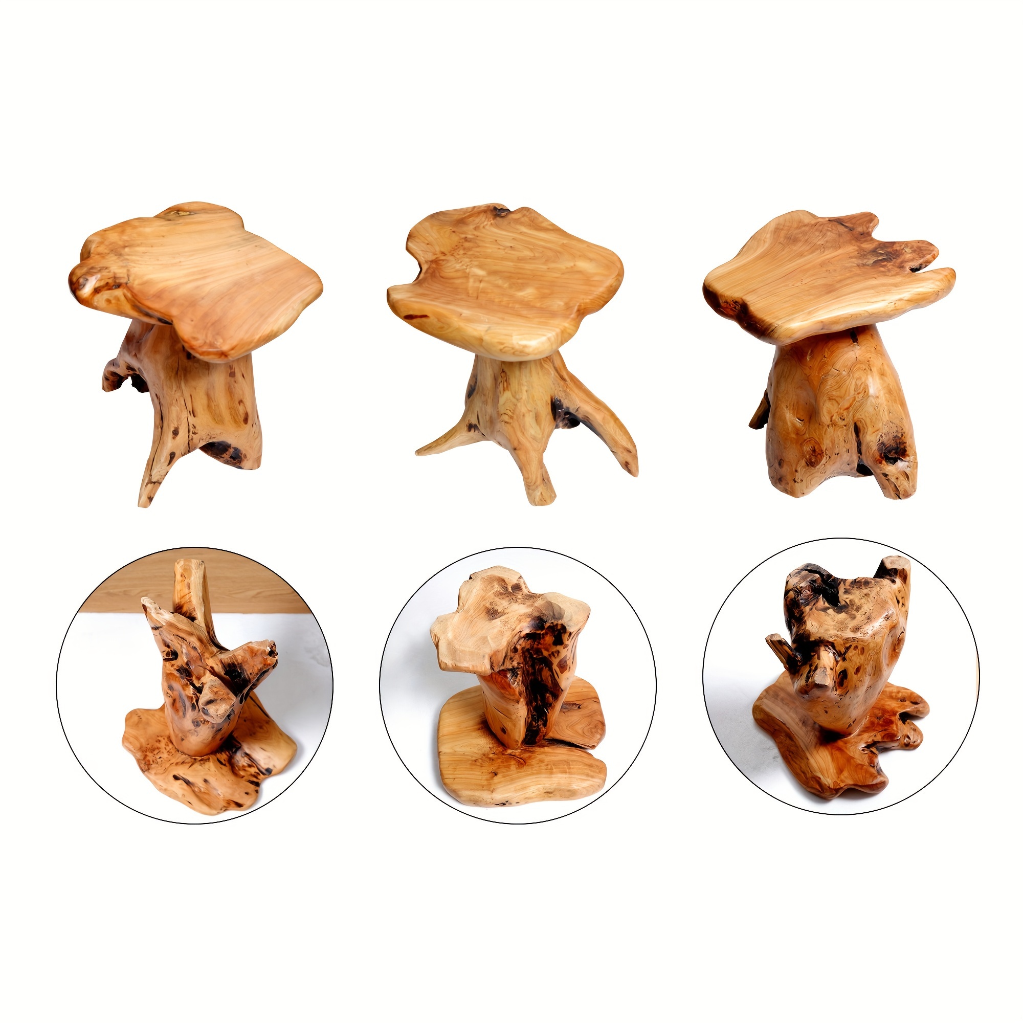 1pc Natural Edge Solid Fir Woo - Outdoor Furniture Easy To Clean recensie en prijs