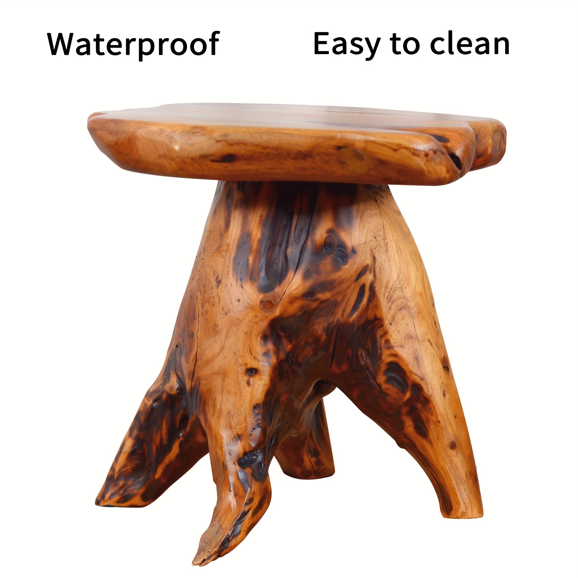 1pc Natural Edge Solid Fir Woo - Outdoor Furniture Easy To Clean recensie en prijs