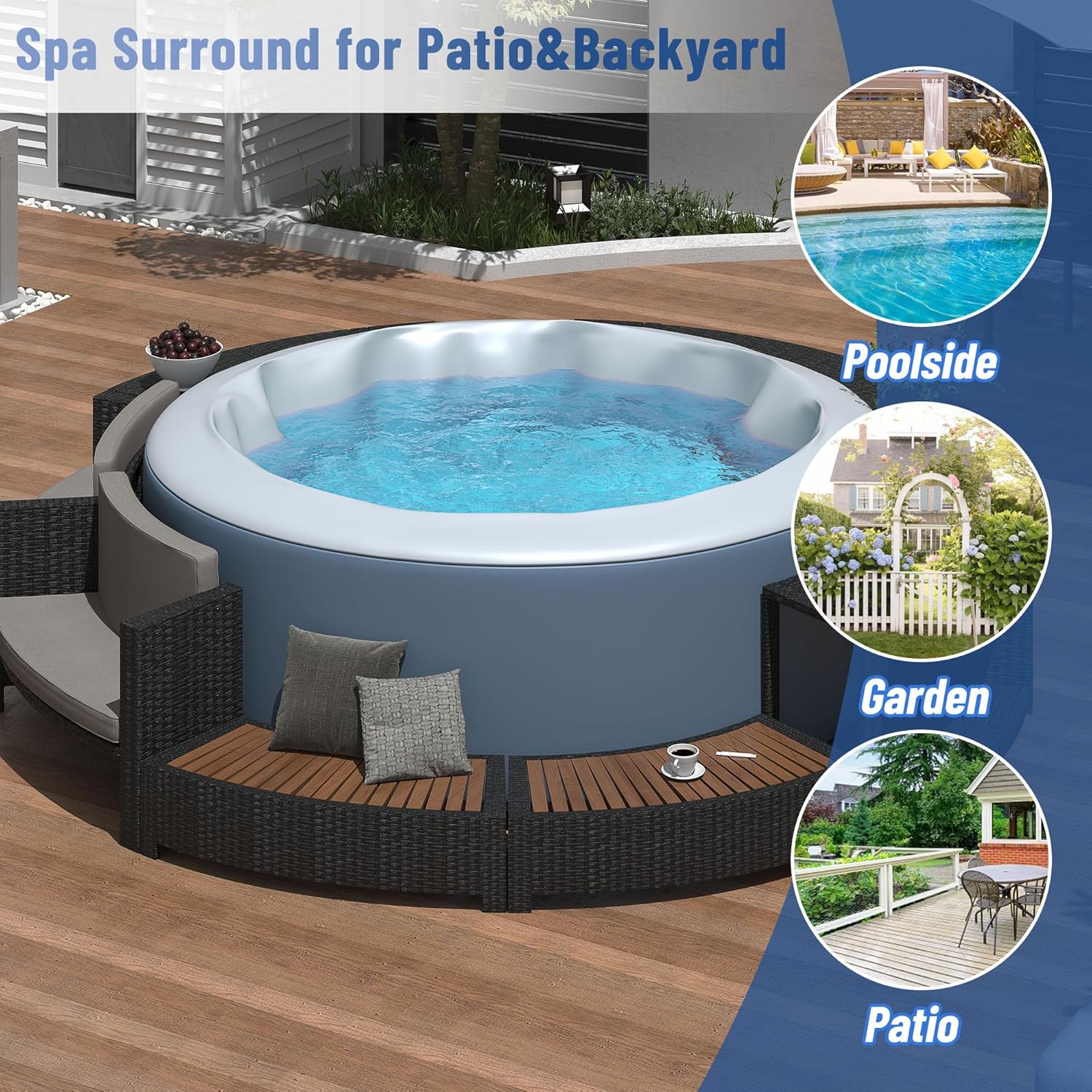 Rattan Patio Sofa Set with Sto - Outdoor Furniture With Storage For Cushions recensie en prijs
