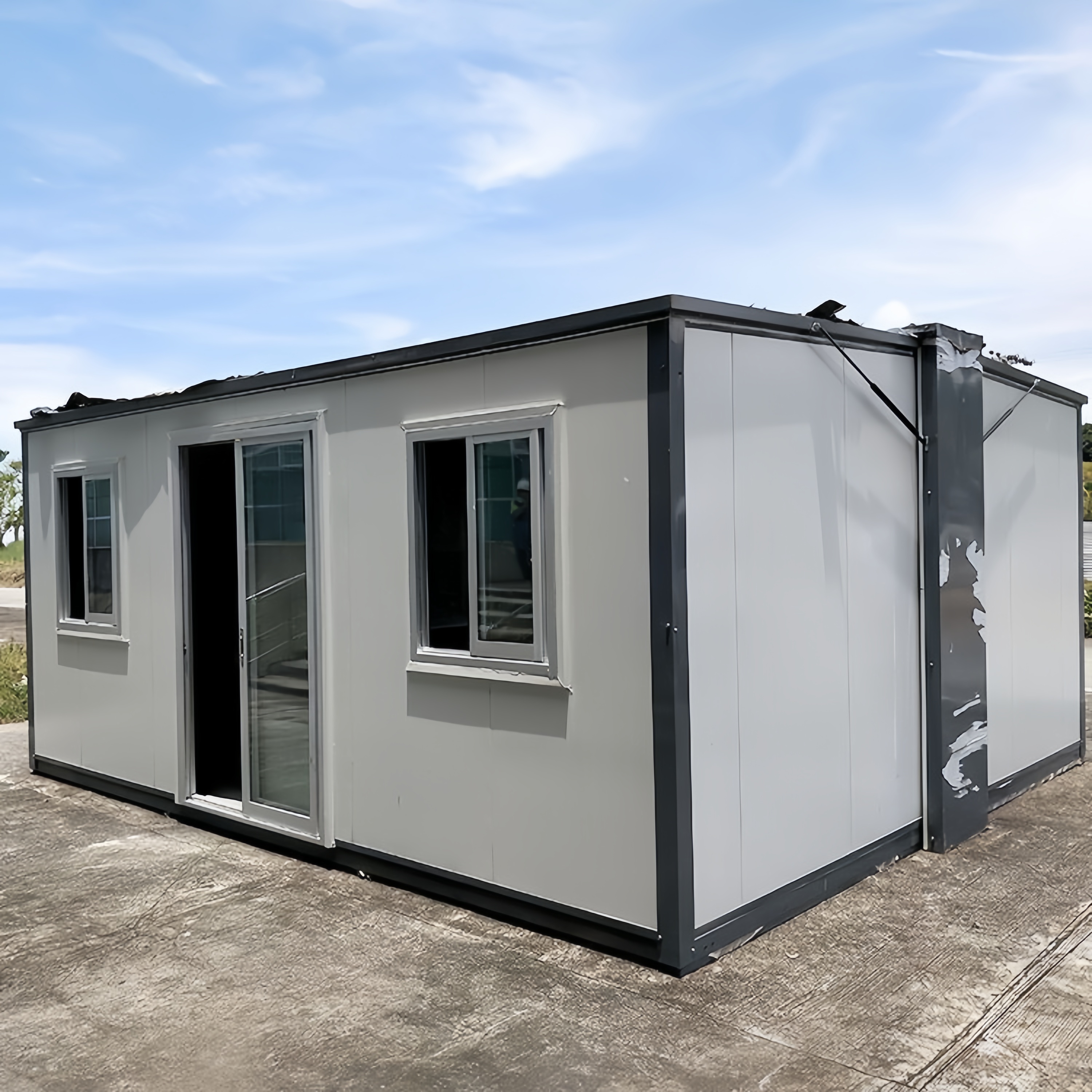 30FT Movable Modular Cabin Por - Outdoor Furniture Modern recensie en prijs