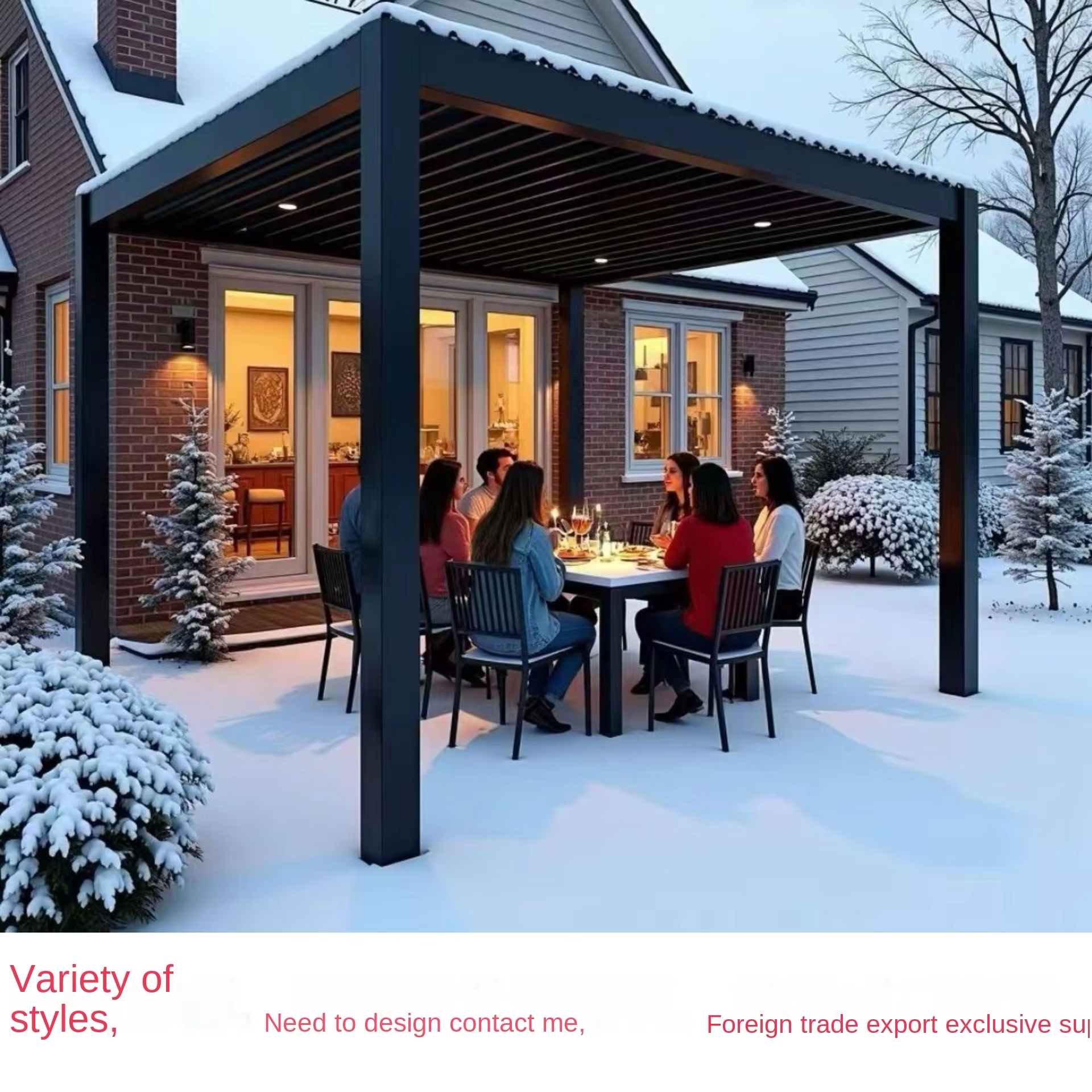 Customized Aluminum Pergola Fr - Outdoor Furniture Modern recensie en prijs