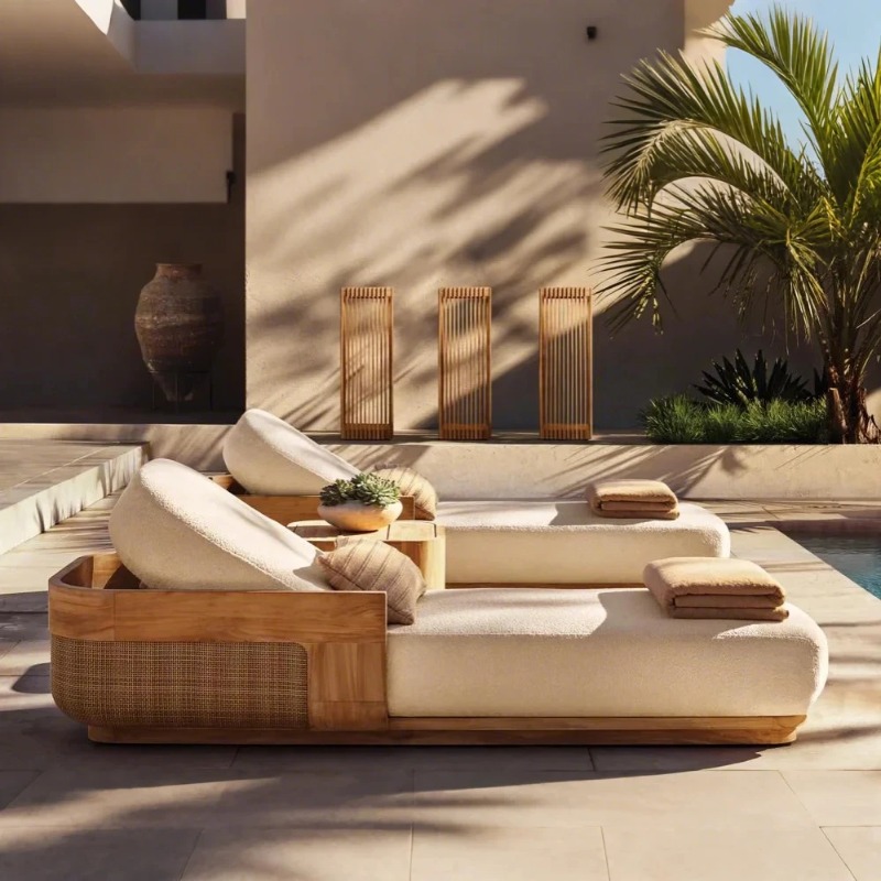 Sun Beach Lounge Chair & Daybe - Outdoor Furniture Teak recensie en prijs