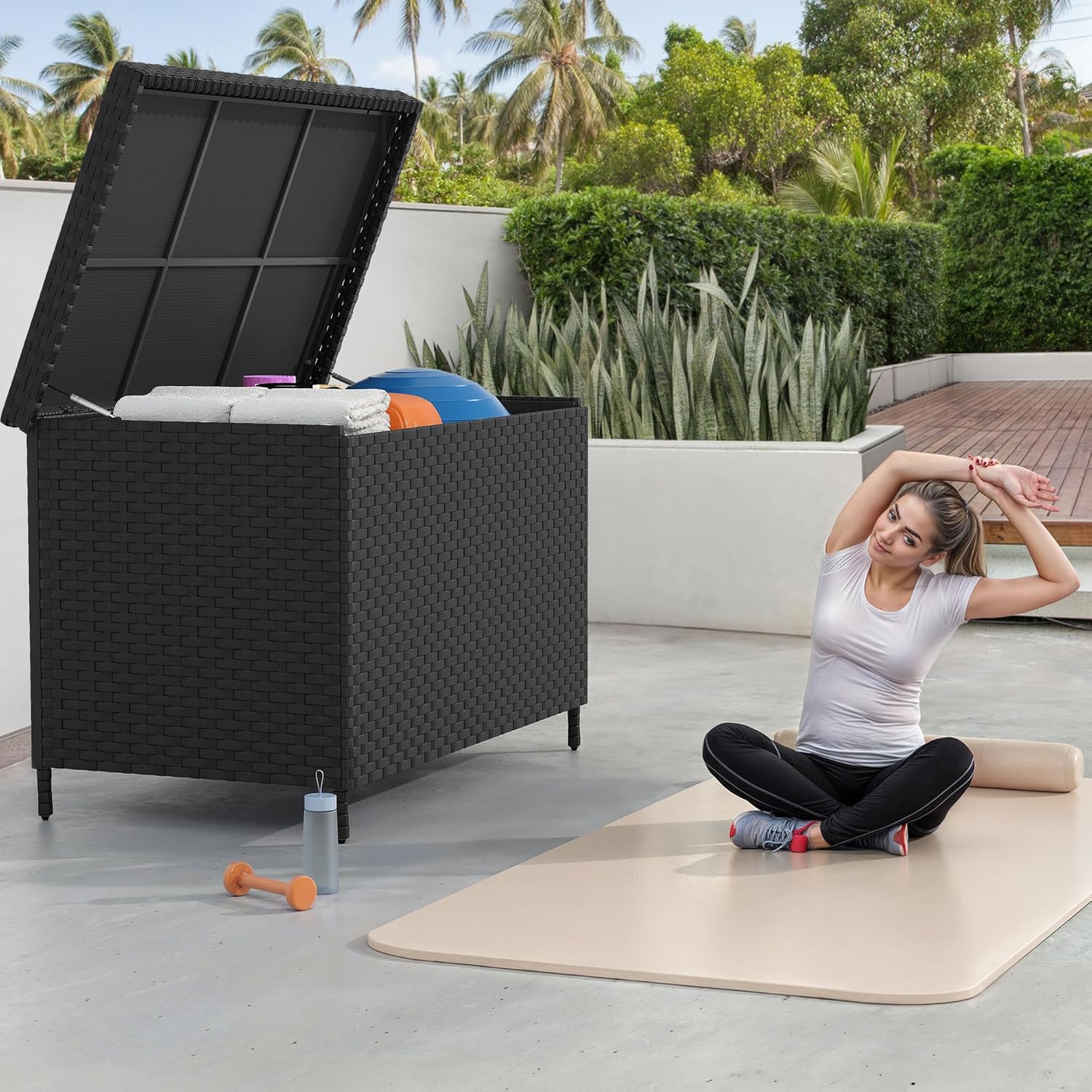 230 gal outdoor storage box, x - Outdoor Furniture With Storage For Cushions recensie en prijs