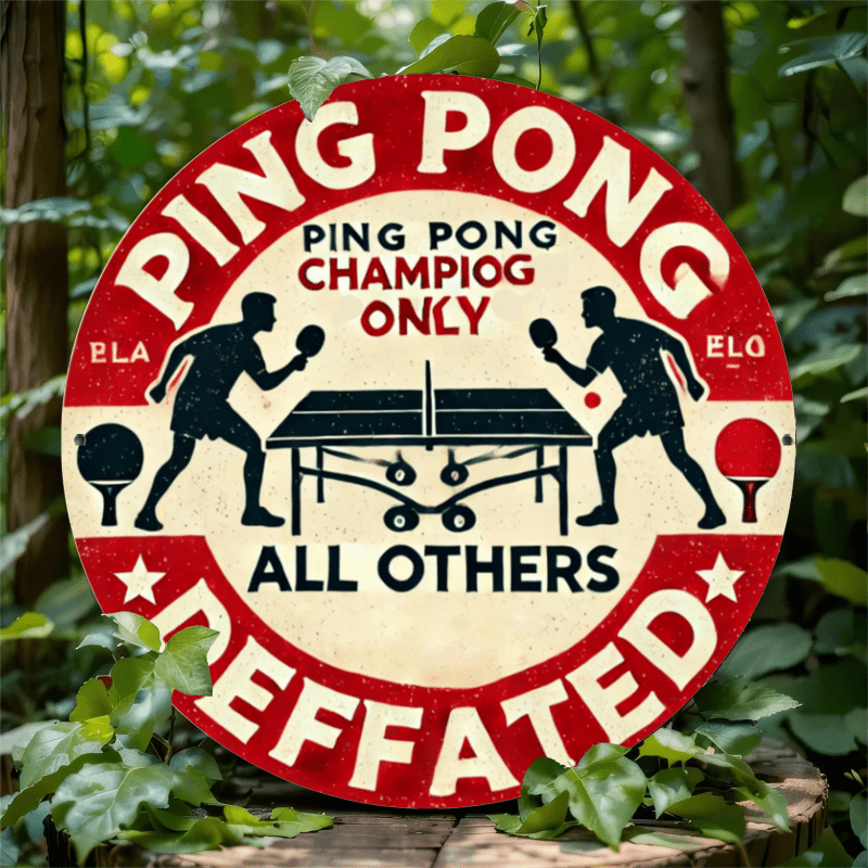 Table Tennis Champion Parking  - Outdoor Furniture Decor recensie en prijs
