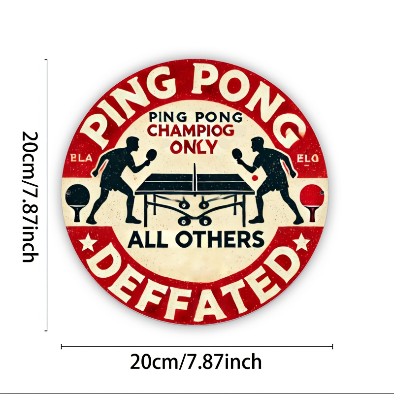 Table Tennis Champion Parking  - Outdoor Furniture Decor recensie en prijs