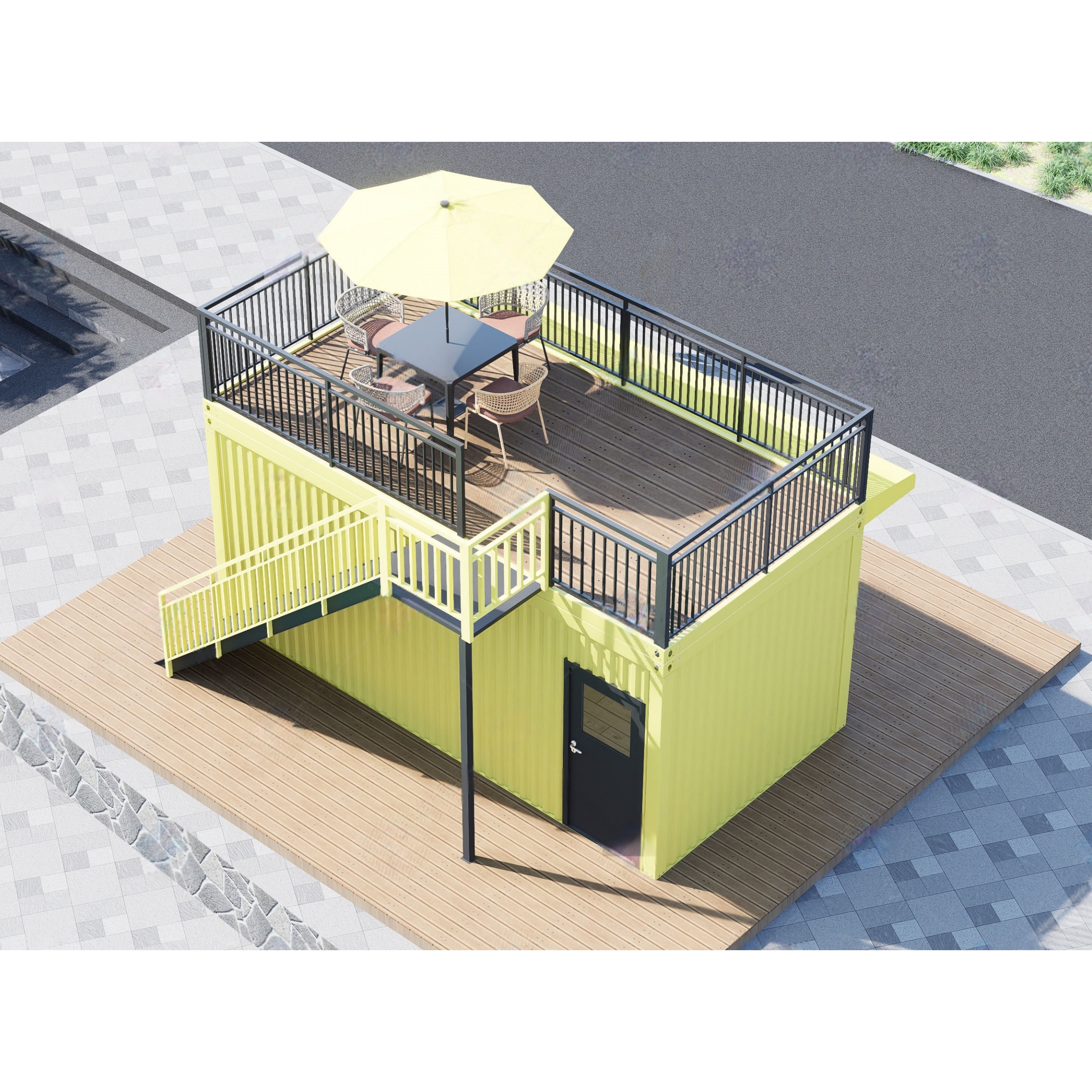 Container House 2 3 Bedrooms L - Outdoor Furniture Modern recensie en prijs