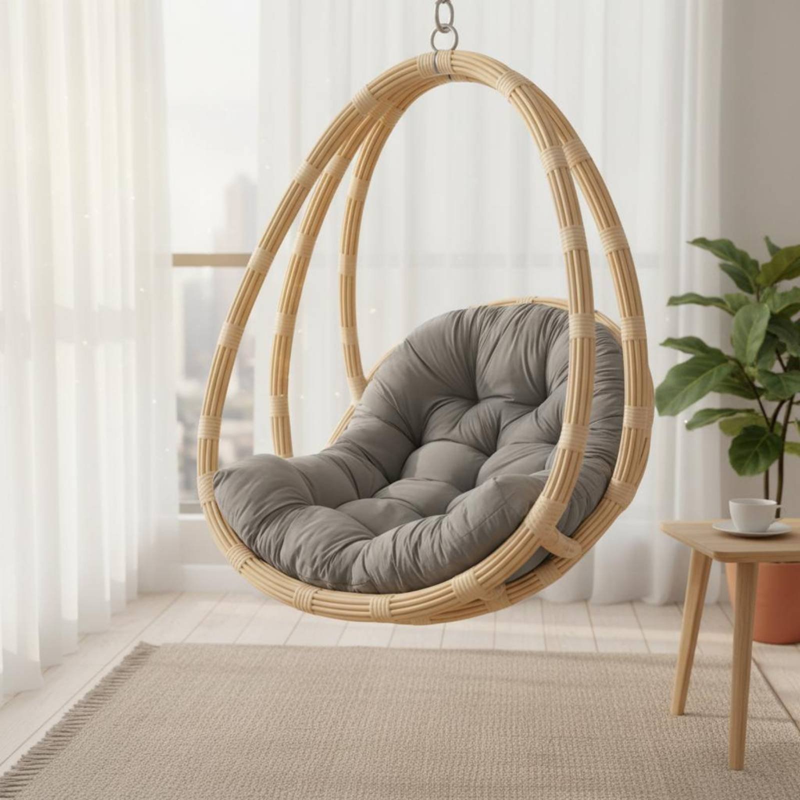 Hanging Oval Chair Pad Easy to - Outdoor Furniture Easy To Clean recensie en prijs