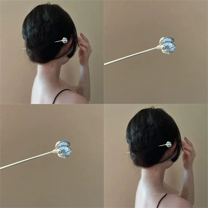 Blue Flower Hairpin, Daily Hai - Outdoor Furniture Decor recensie en prijs