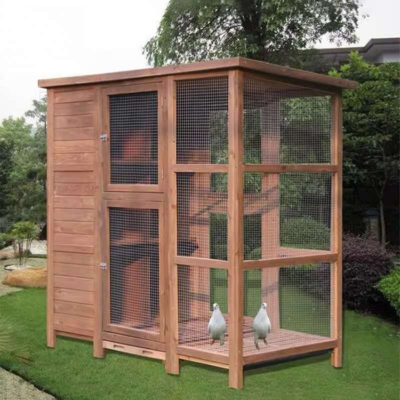 Large Wooden Bird Aviary Cage  - Outdoor Furniture Easy To Clean recensie en prijs