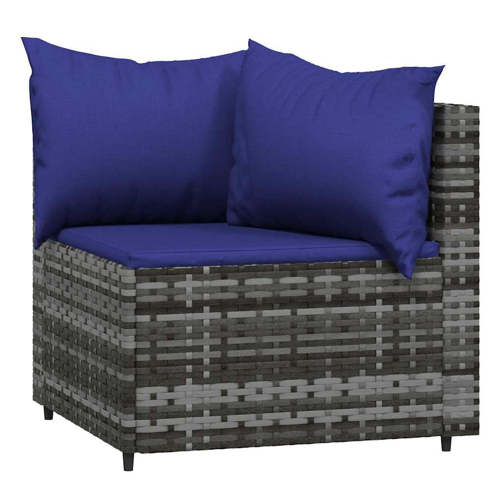 3pc Grey Modular PE Rattan Pat - Outdoor Furniture Easy To Clean recensie en prijs