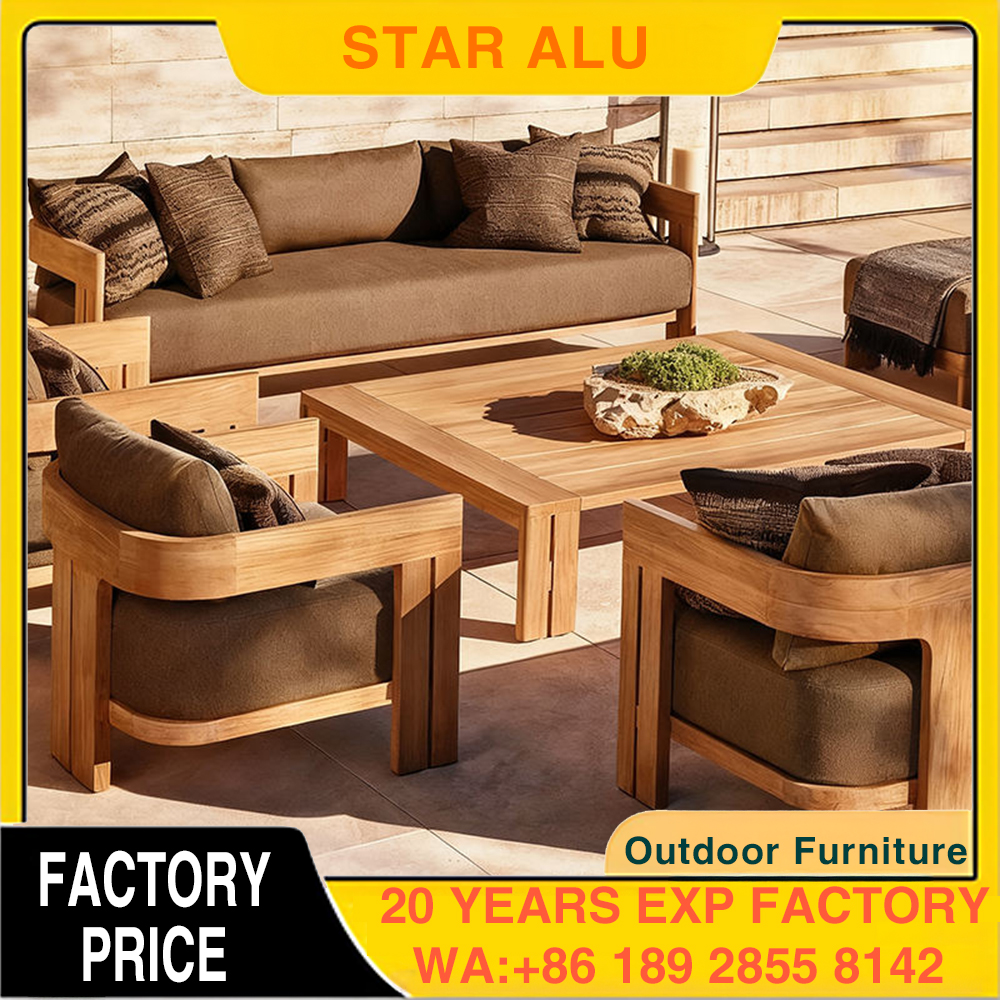 Outdoor Teak Sofa Set 2026 | P - Outdoor Furniture Teak recensie en prijs