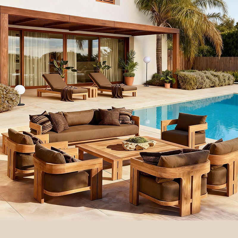 Outdoor Teak Sofa Set 2026 | P - Outdoor Furniture Teak recensie en prijs