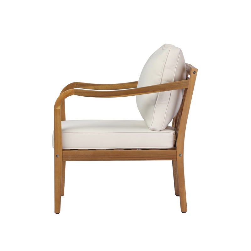 Teak Finish Acacia Wood Club C - Outdoor Furniture Teak recensie en prijs