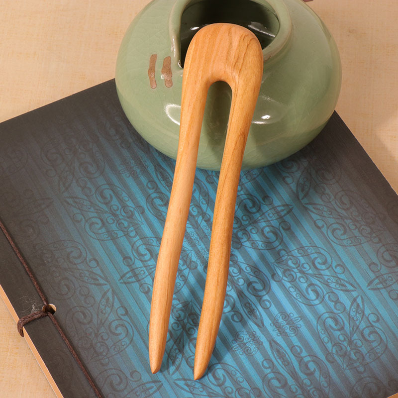 Peach Wood U-shaped Hairpin An - Outdoor Furniture Decor recensie en prijs