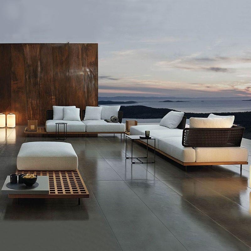 qw-Outdoor Sofa Patio Villa Te - Outdoor Furniture Teak recensie en prijs