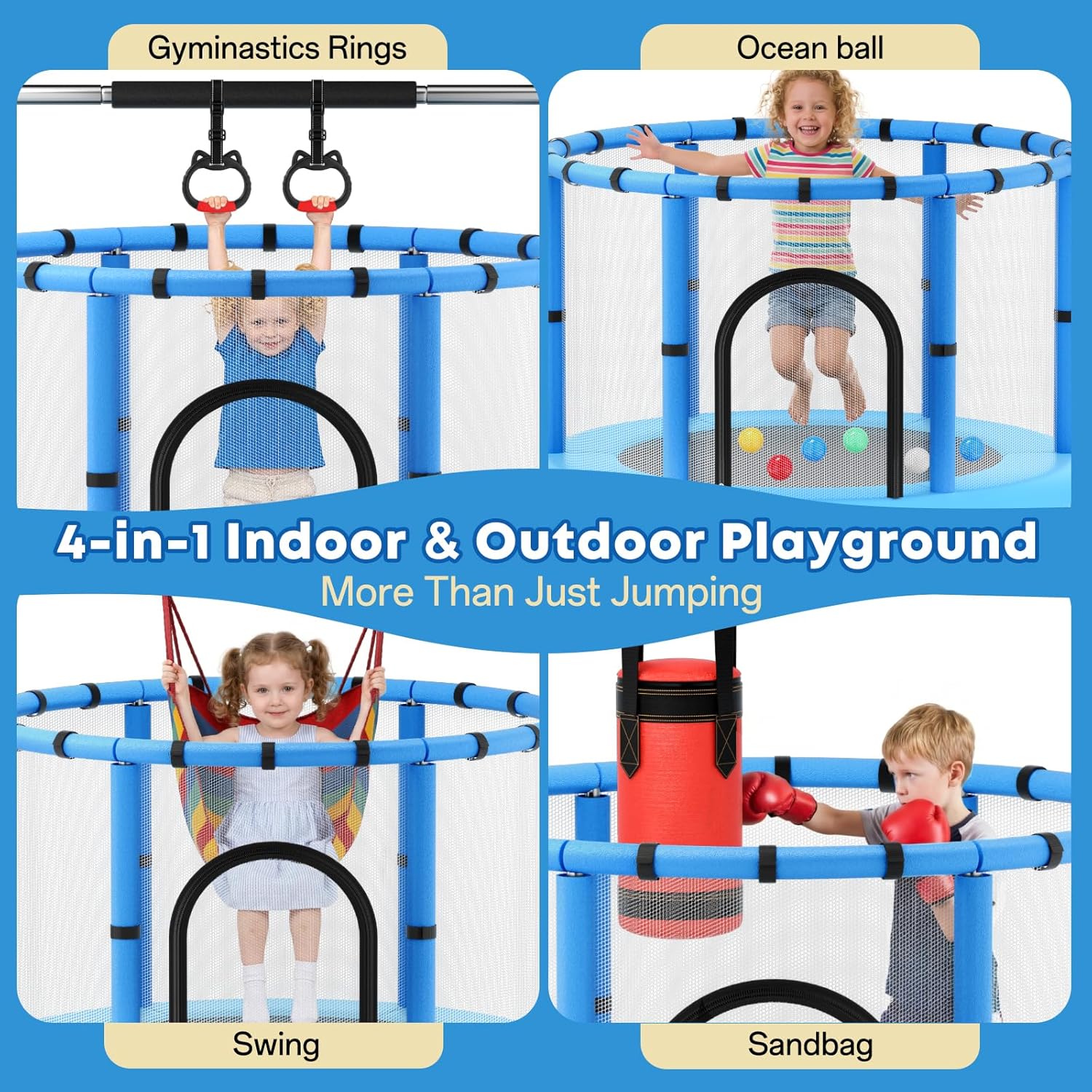 Toddler Trampoline,Trampoline  - Outdoor Furniture Modern recensie en prijs