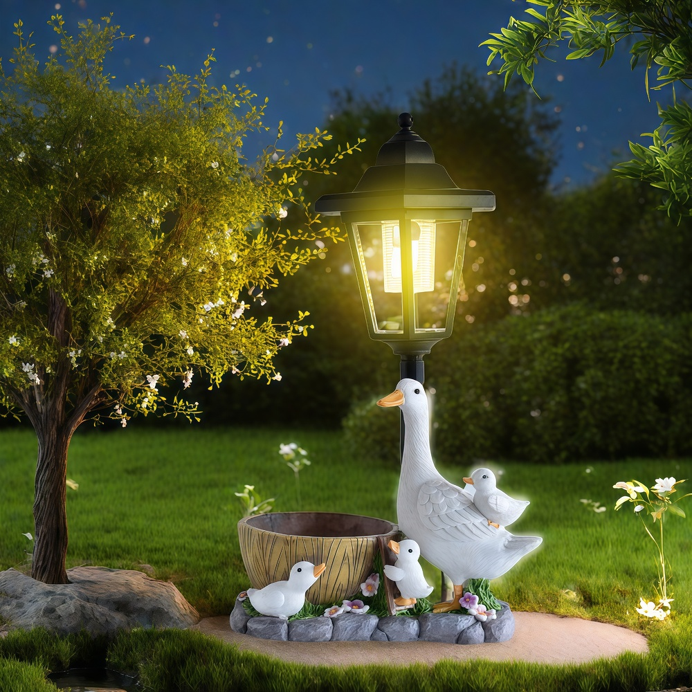 Solar Duck Night Light Garden  - Outdoor Furniture Decor recensie en prijs