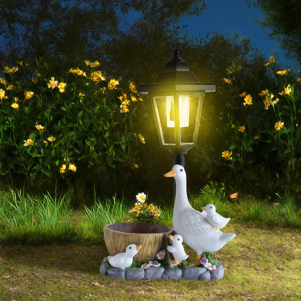 Solar Duck Night Light Garden  - Outdoor Furniture Decor recensie en prijs
