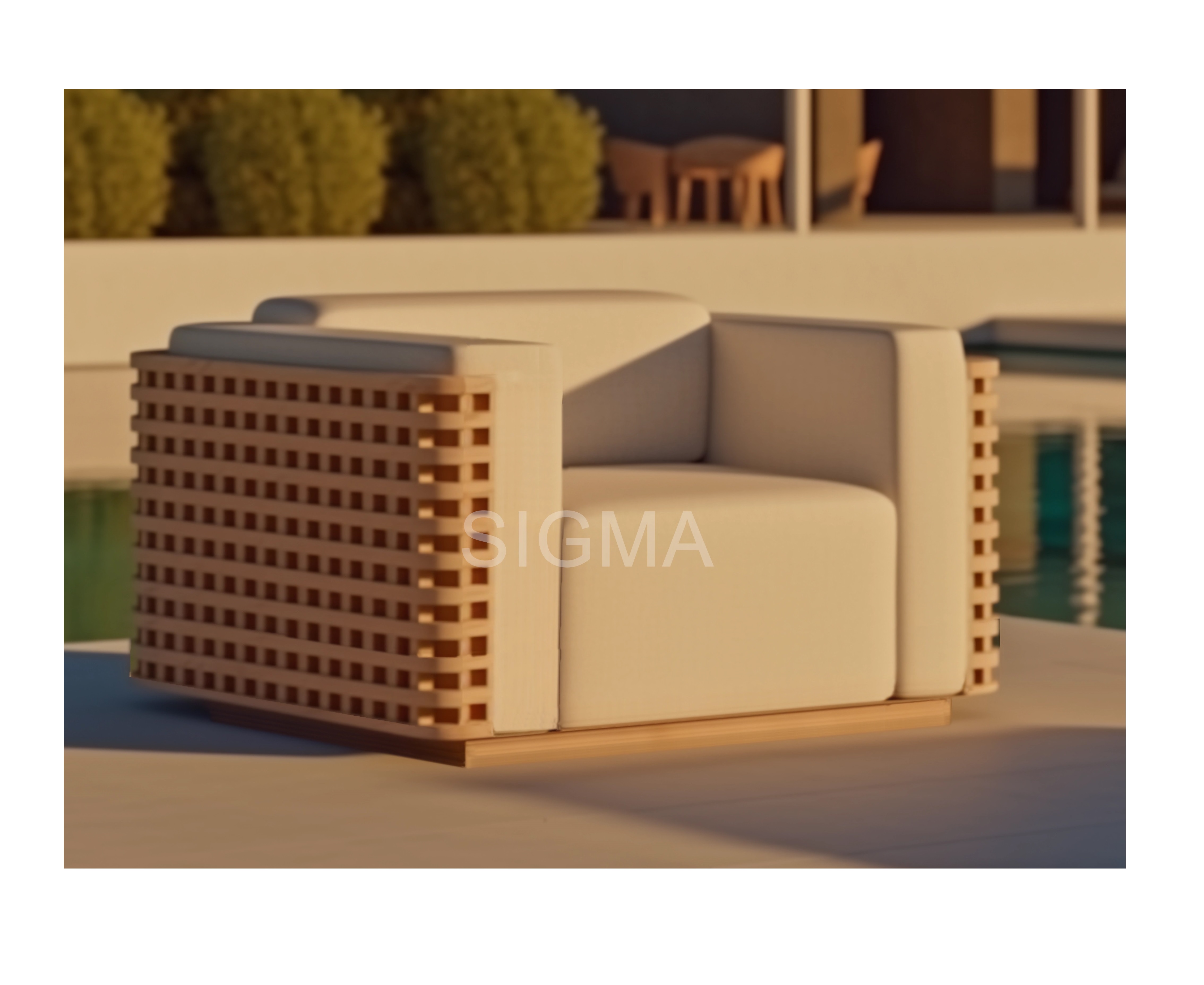 Sigma Teak Sofa Outdoor Furnit - Outdoor Furniture Teak recensie en prijs