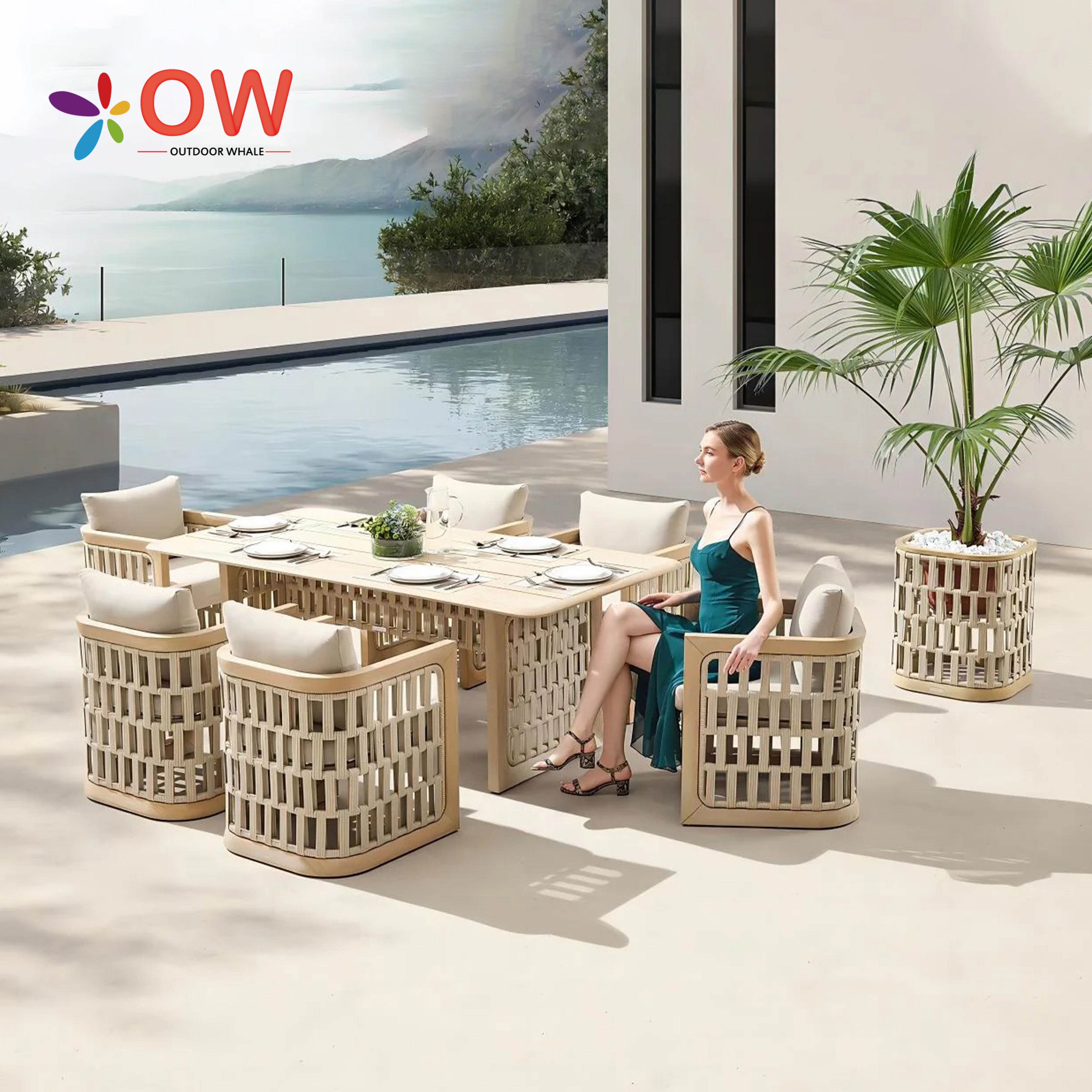 Modern Dining Table Set For Ho - Outdoor Furniture Teak recensie en prijs
