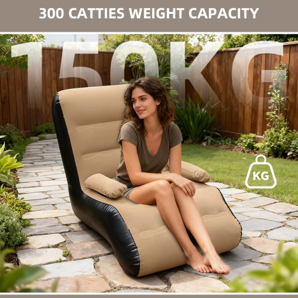 Inflatable Lounger Sofa with S - Outdoor Furniture With Storage For Cushions recensie en prijs