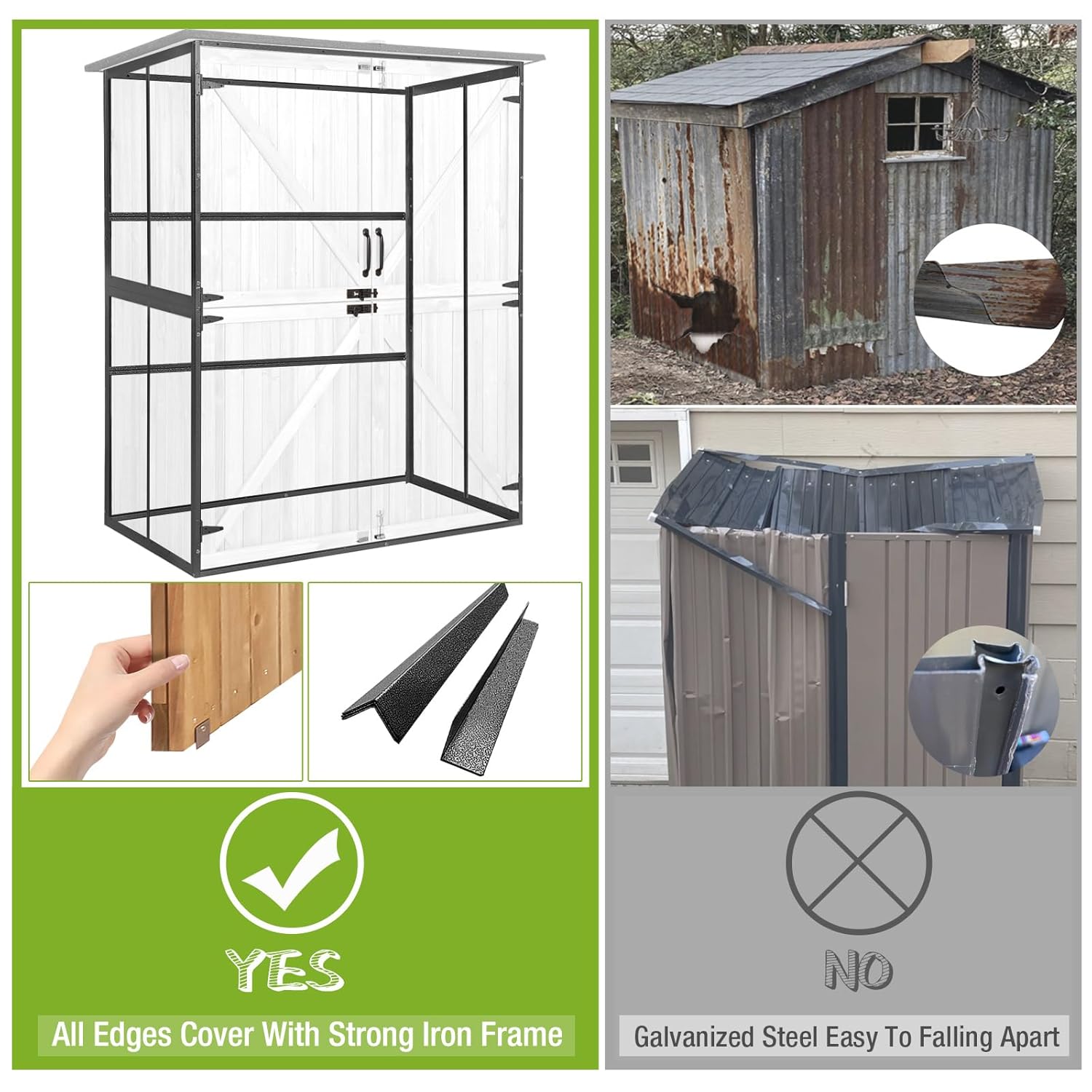 Outdoor Cabinet Storage Shed w - Outdoor Furniture Modern recensie en prijs