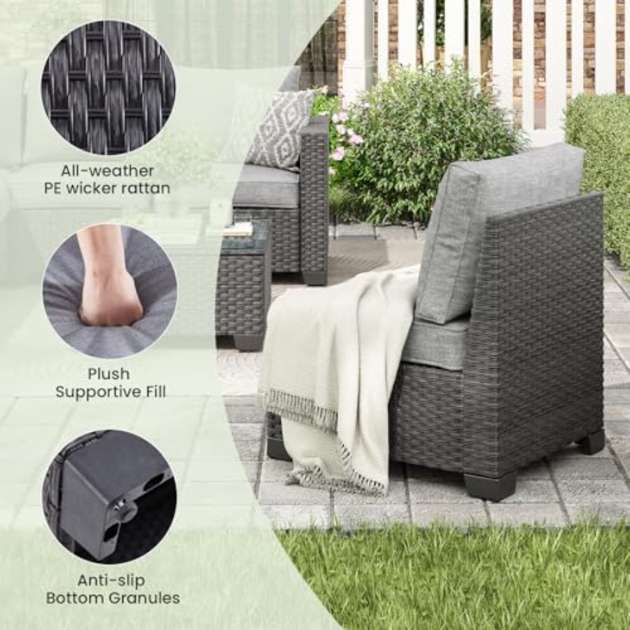 Outdoor patio furniture set: 7 - Outdoor Furniture One Piece recensie en prijs