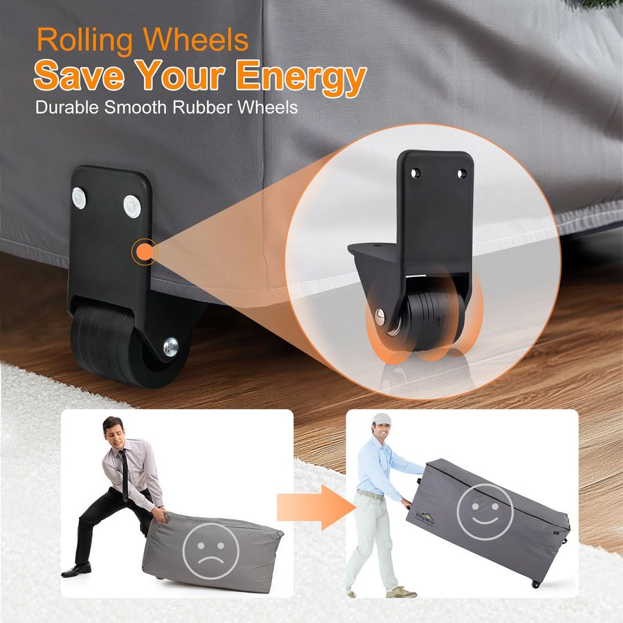 Rolling Cushion Storage Bags w - Outdoor Furniture With Storage For Cushions recensie en prijs