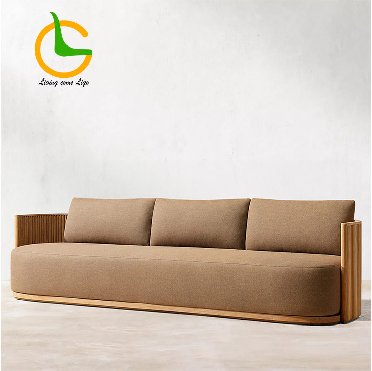 Luxury L-shaped Teak Wood Outd - Outdoor Furniture Teak recensie en prijs