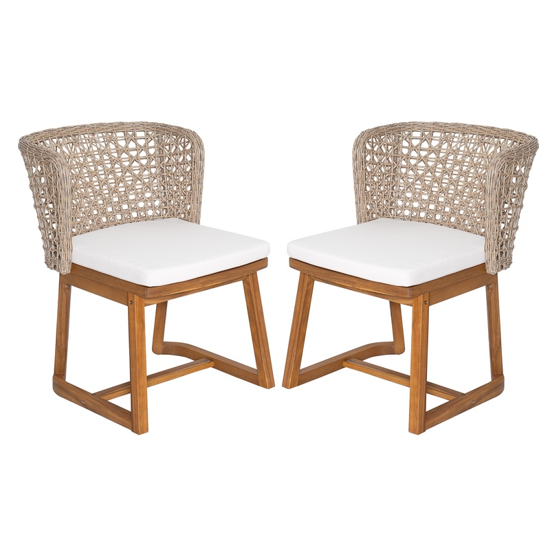 Acacia Wood Patio Chairs Set o - Outdoor Furniture Teak recensie en prijs